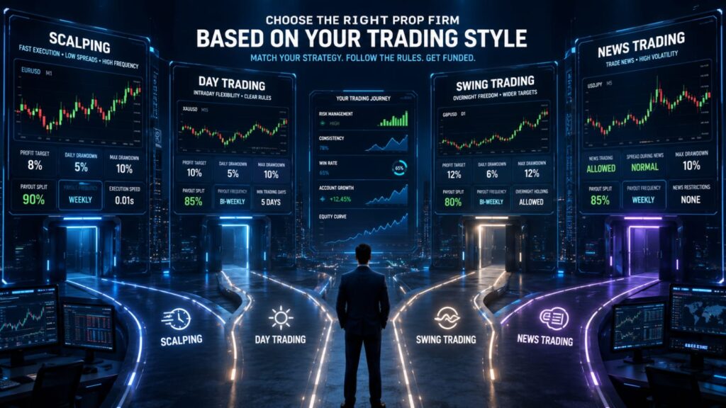 Choose a Prop Firm Based on Trading Style