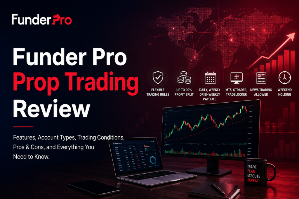 Funder Pro Prop Trading Review: Features, Pros & Cons 