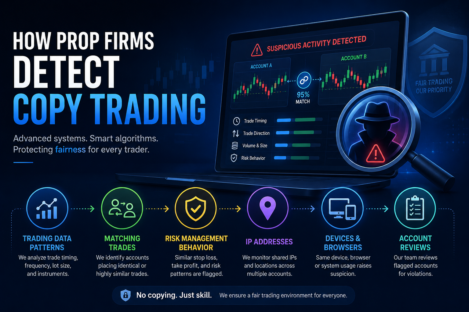 How Do Prop Firms Detect Copy Trading